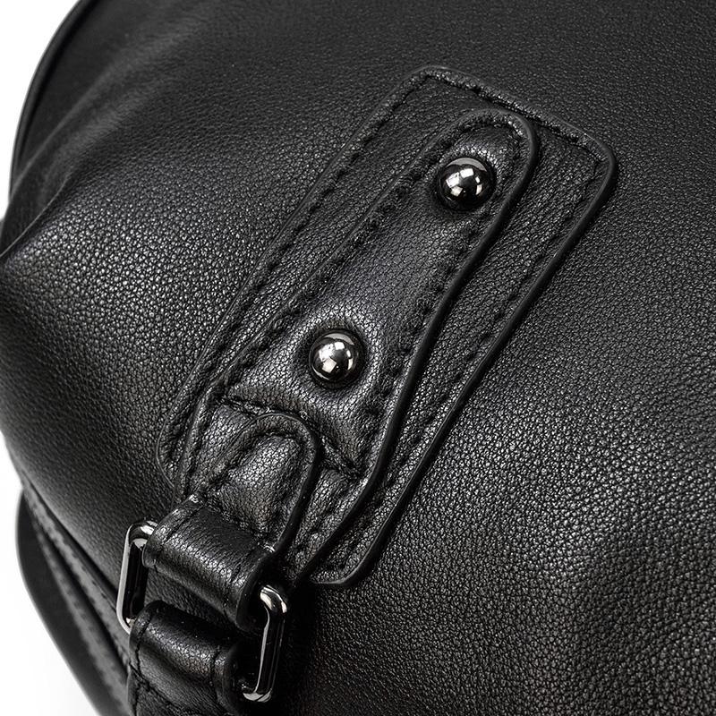 Black Leather Holdall | MONTERREY - Image 22