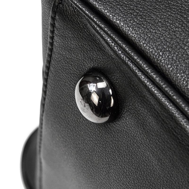 Black Leather Holdall | MONTERREY - Image 23