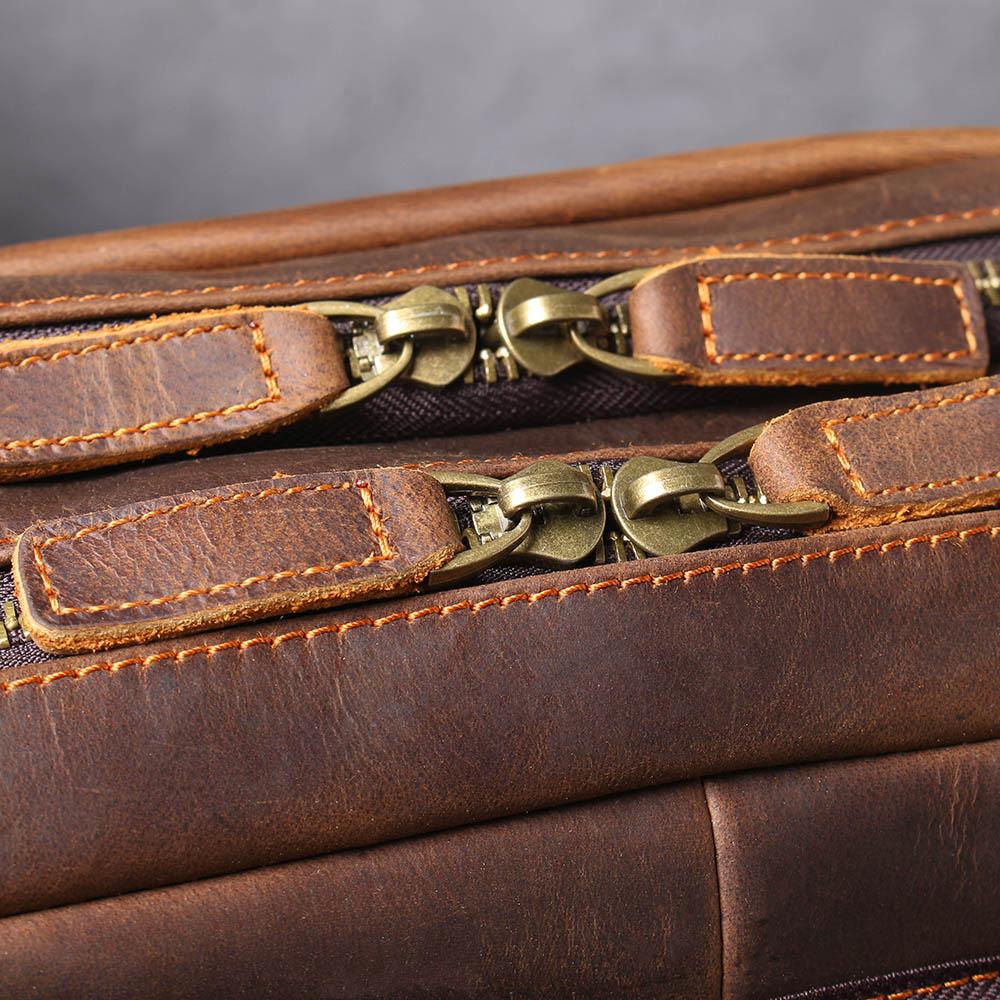 Brown Leather Rucksack | ÅRE - Image 25