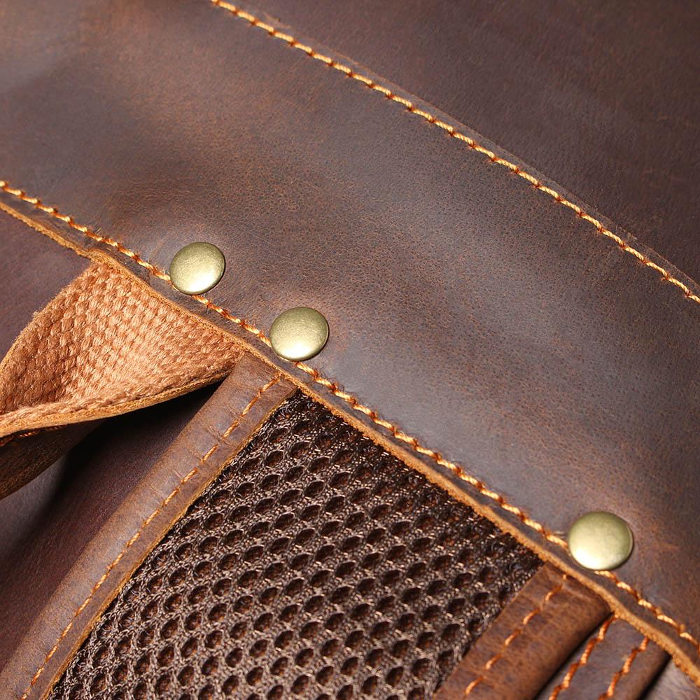 Brown Leather Rucksack | ÅRE - Image 26