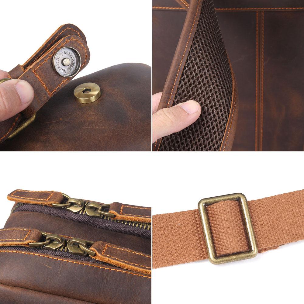 Brown Leather Rucksack | ÅRE - Image 33