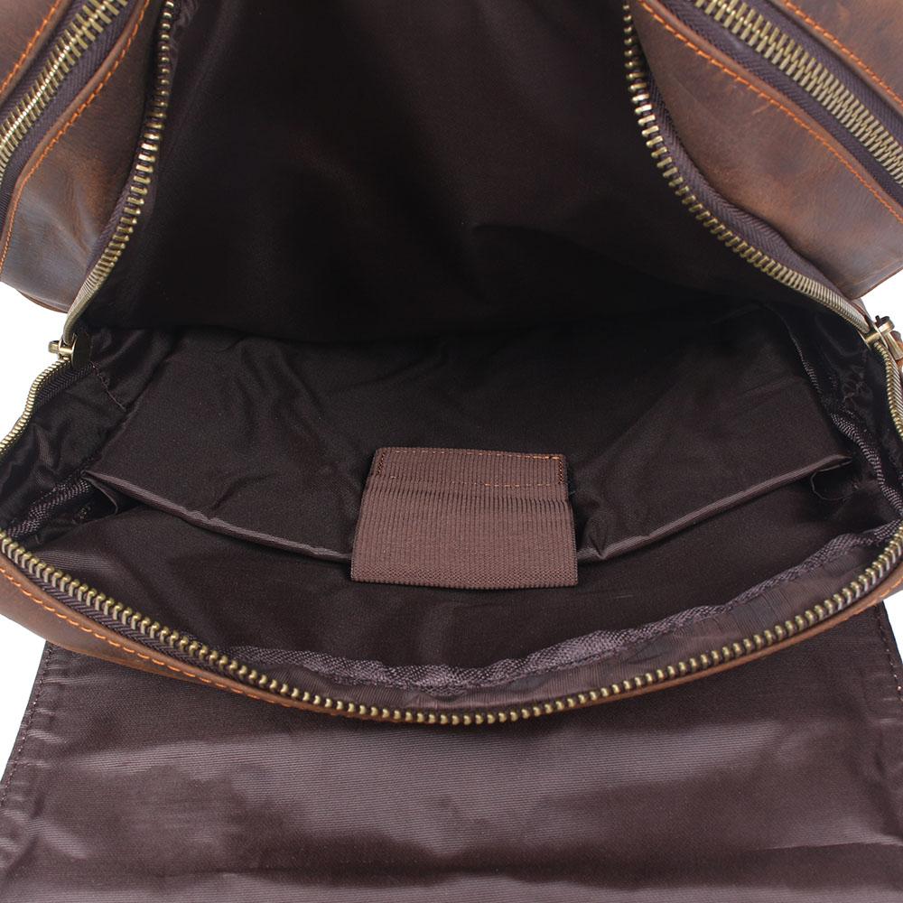Brown Leather Rucksack | ÅRE - Image 8