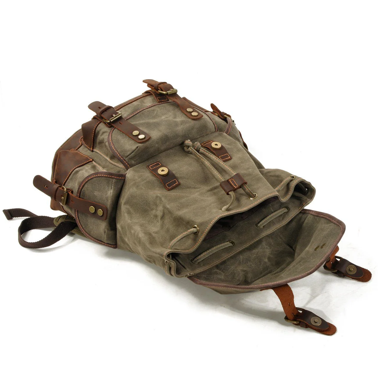 Canvas Hiking Backpack | UPPSALA - Image 10