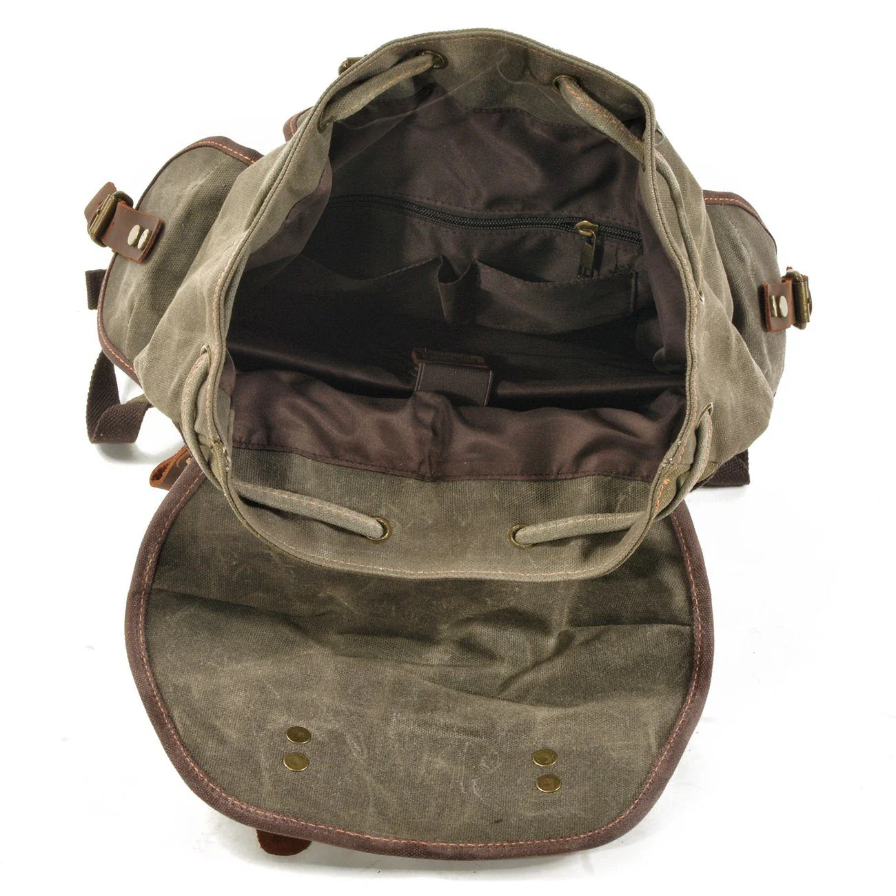 Canvas Hiking Backpack | UPPSALA - Image 11