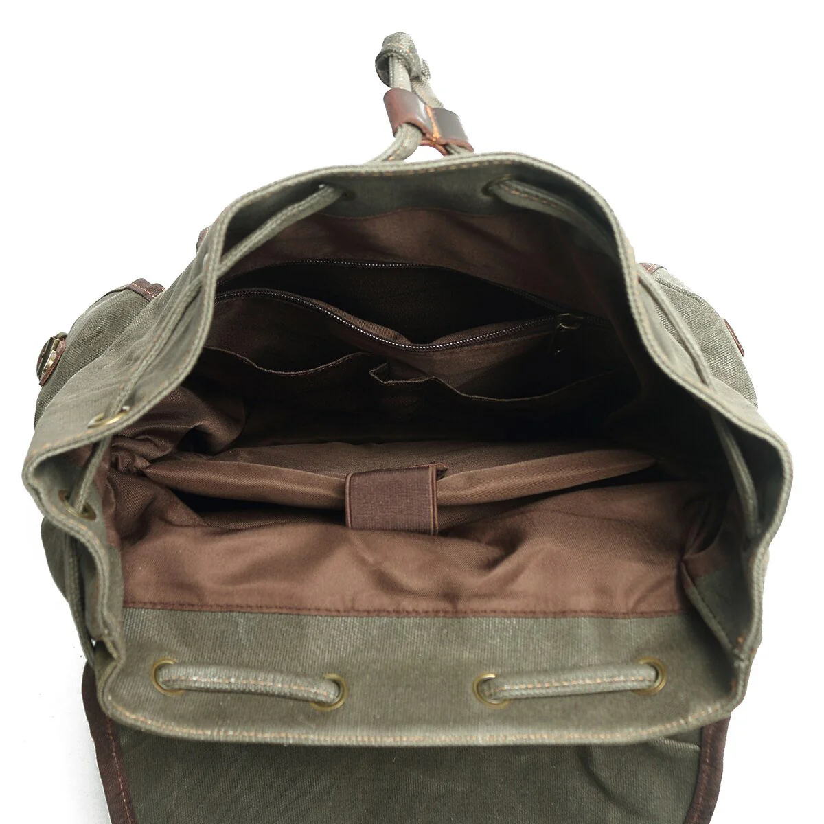 Canvas Hiking Backpack | UPPSALA - Image 12