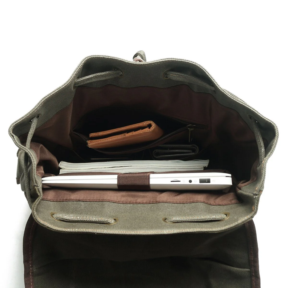 Canvas Hiking Backpack | UPPSALA - Image 13