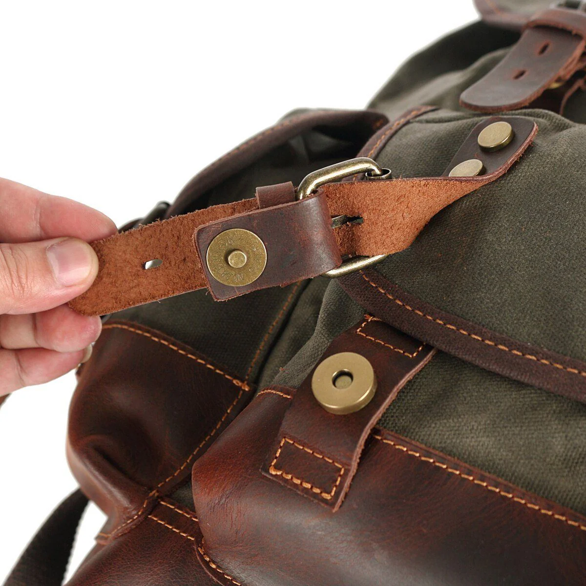 Canvas Hiking Backpack | UPPSALA - Image 17