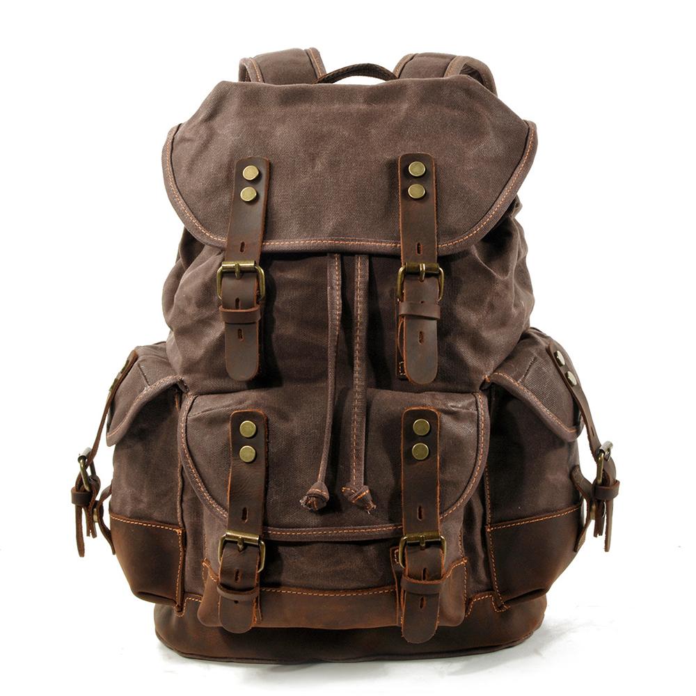 Canvas Hiking Backpack | UPPSALA - Image 5