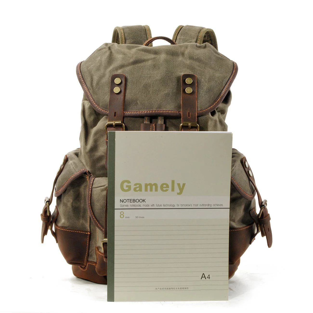 Canvas Hiking Backpack | UPPSALA - Image 6