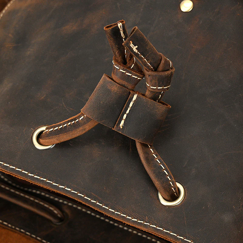 Ladies Leather Backpack | KYIA - Image 17