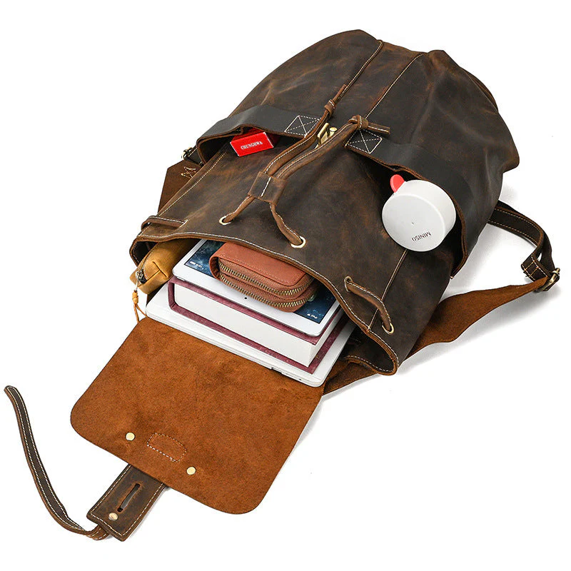 Ladies Leather Backpack | KYIA - Image 9