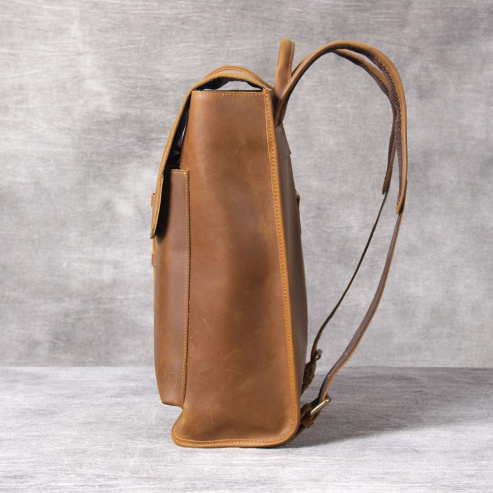 Leather Business Backpack | LYVE - Image 13