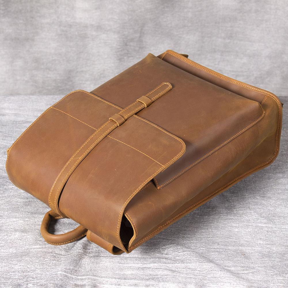 Leather Business Backpack | LYVE - Image 15