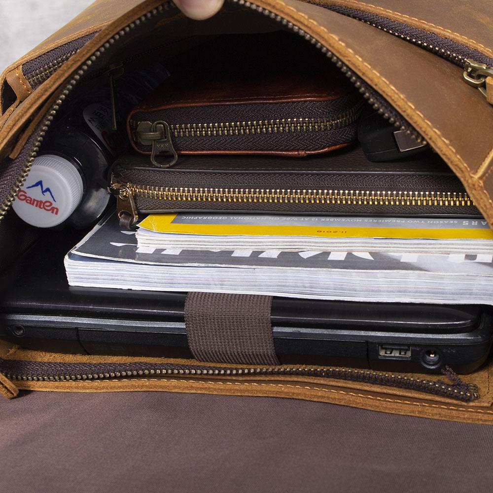 Leather Business Backpack | LYVE - Image 20