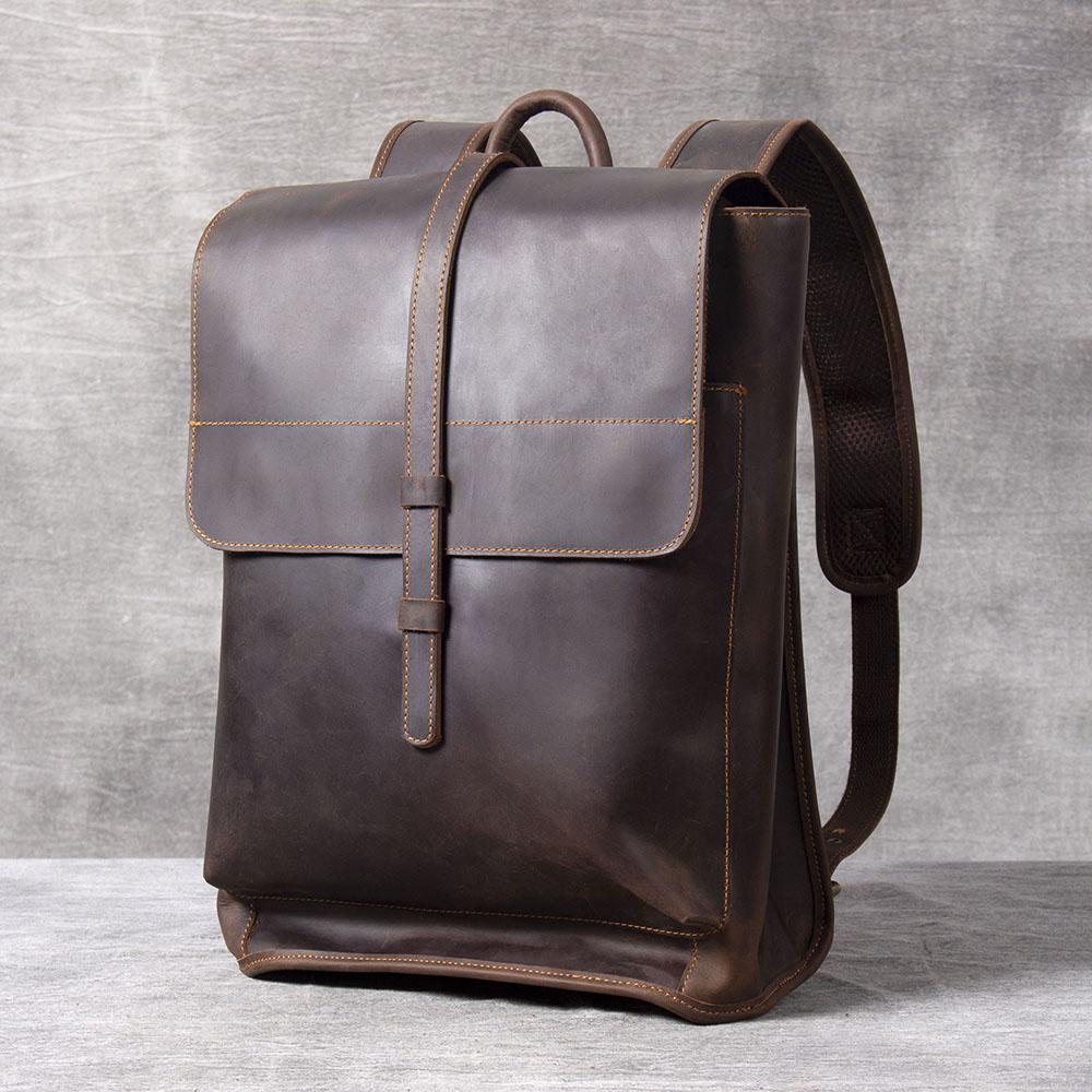 Leather Business Backpack | LYVE - Image 3