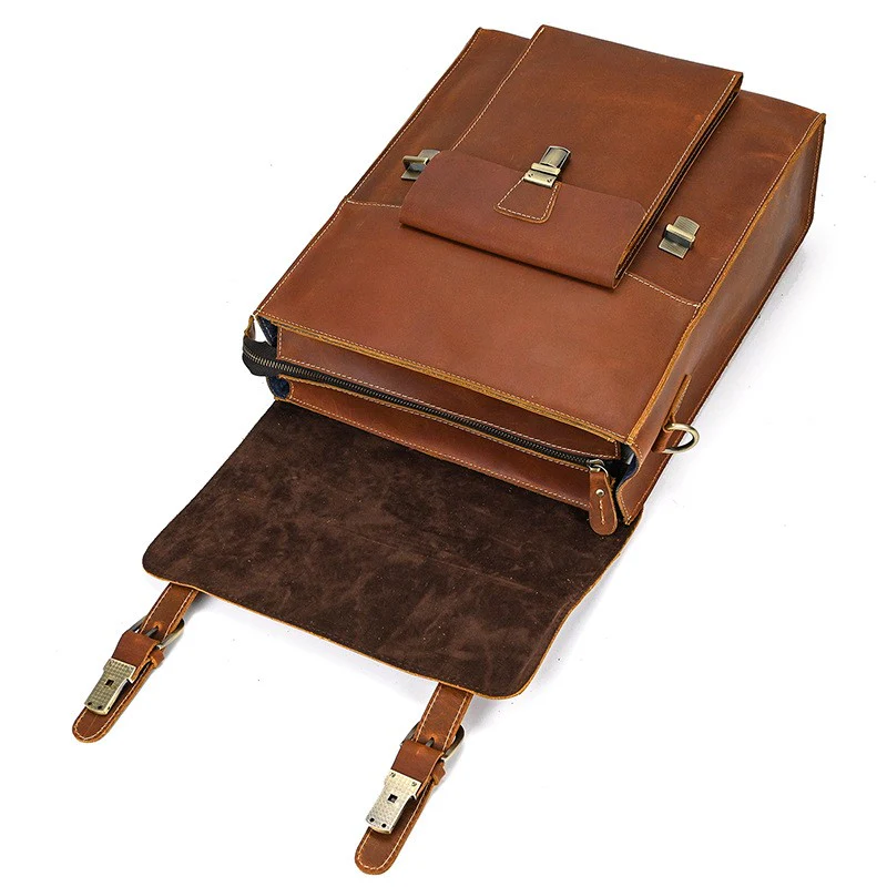 Leather Convertible Backpack | OWAÏ - Image 13