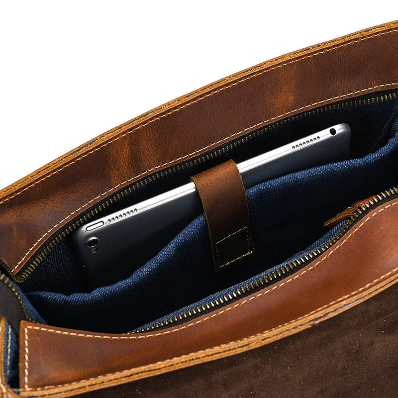 Leather Convertible Backpack | OWAÏ - Image 17