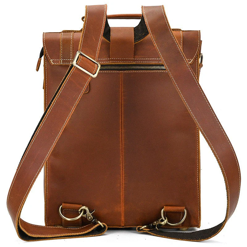 Leather Convertible Backpack | OWAÏ - Image 5