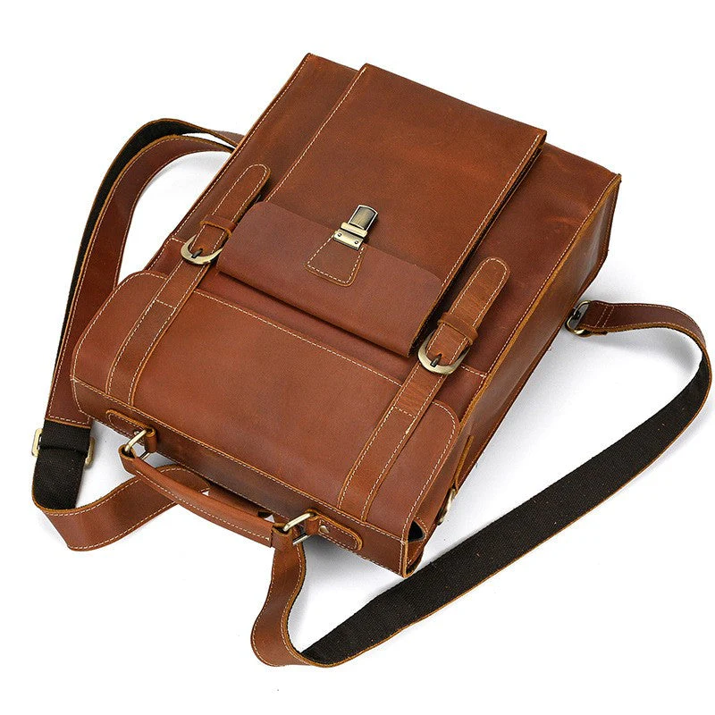 Leather Convertible Backpack | OWAÏ - Image 6