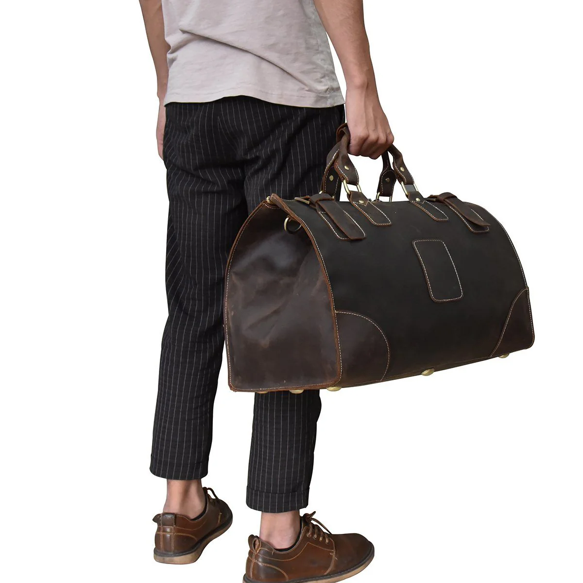 Leather Duffel Bag | MEDELLÍN - Image 18