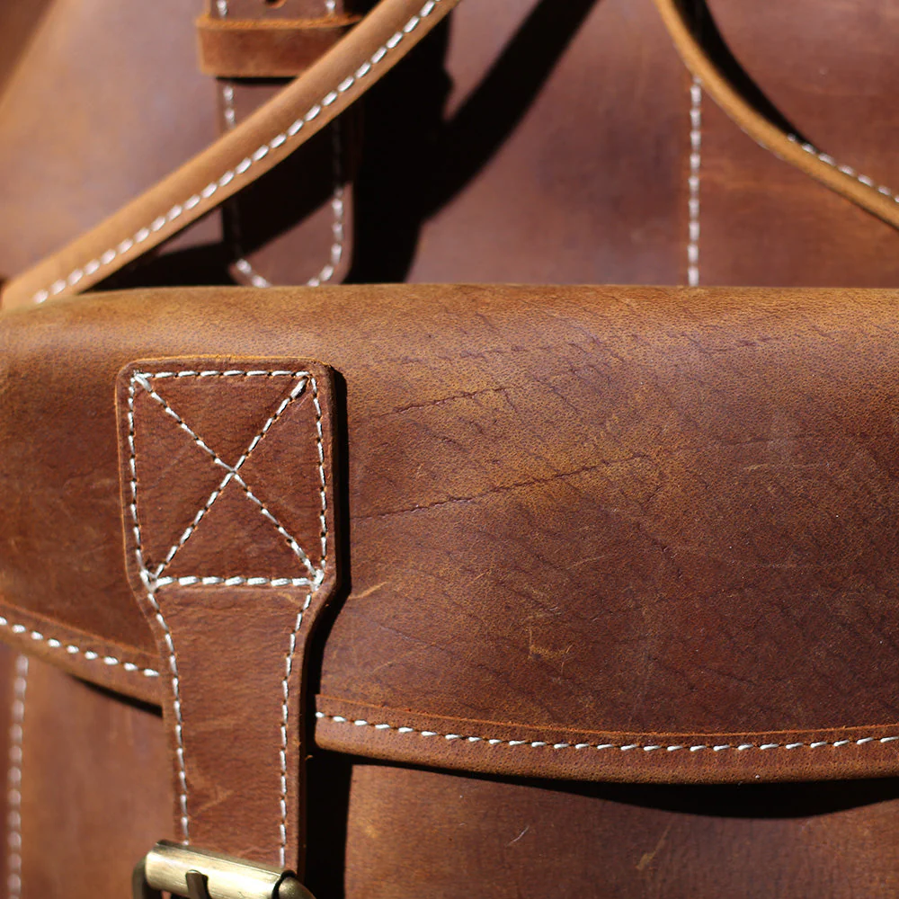 Leather Knapsack | KALINKA - Image 21