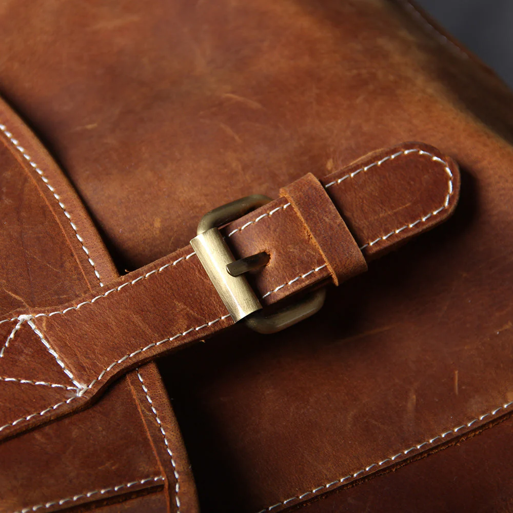 Leather Knapsack | KALINKA - Image 23