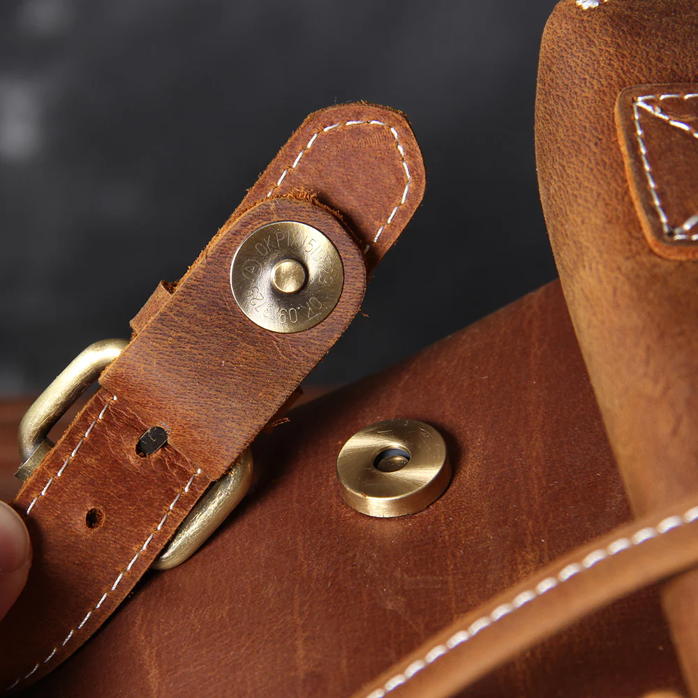 Leather Knapsack | KALINKA - Image 25