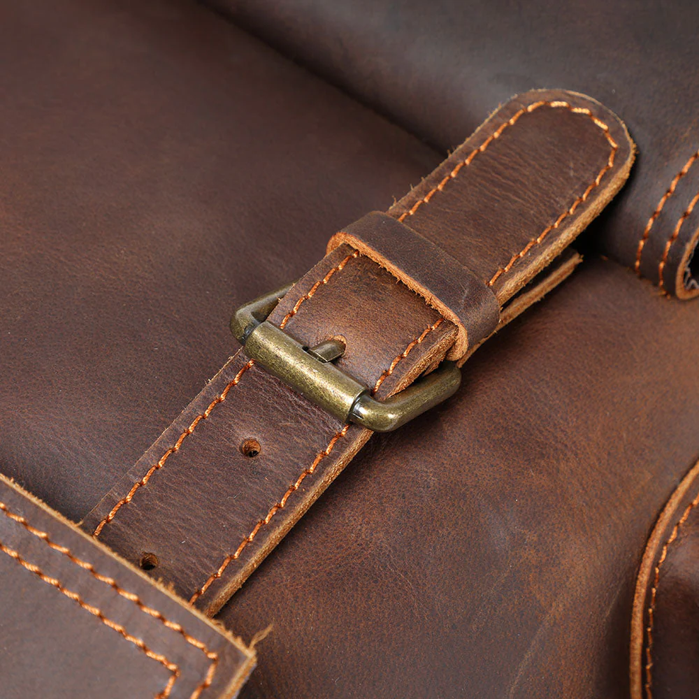 Leather Laptop Backpack | HORE - Image 17