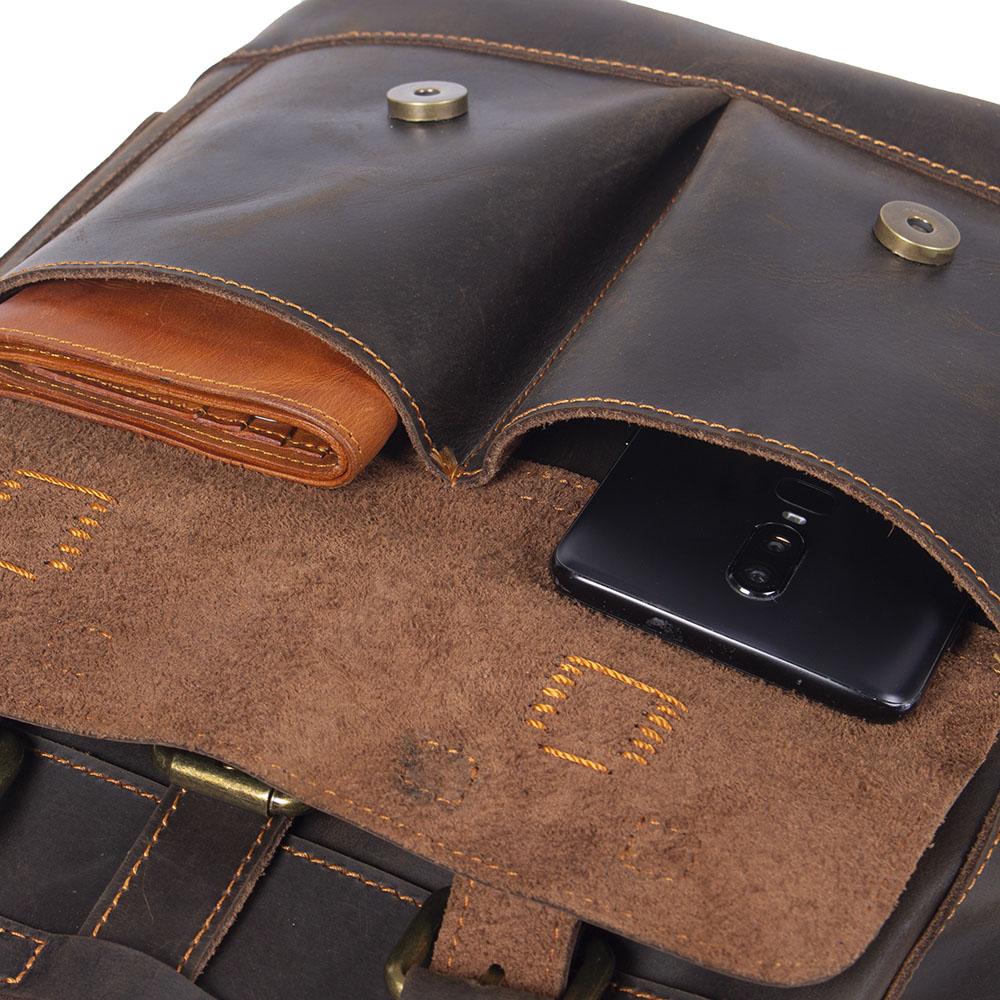 Leather Laptop Bag | ARYN - Image 16
