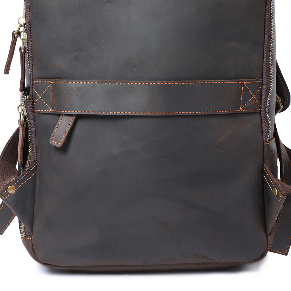 Leather Laptop Rucksack | ROSKA - Image 20