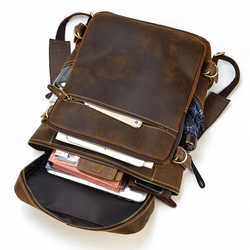 Leather Rucksack Backpack | NOVOA - Image 12