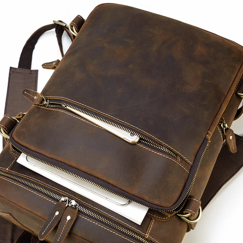 Leather Rucksack Backpack | NOVOA - Image 15