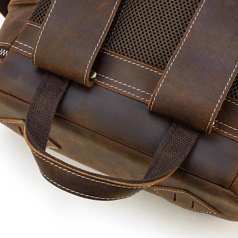 Leather Rucksack Backpack | NOVOA - Image 17