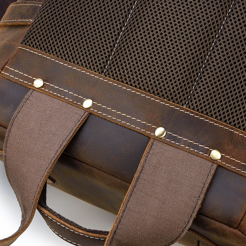 Leather Rucksack Backpack | NOVOA - Image 18