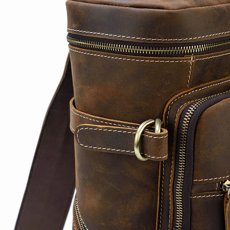 Leather Rucksack Backpack | NOVOA - Image 21