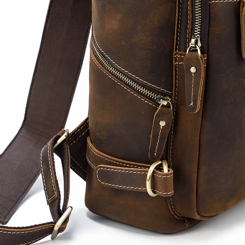 Leather Rucksack Backpack | NOVOA - Image 22