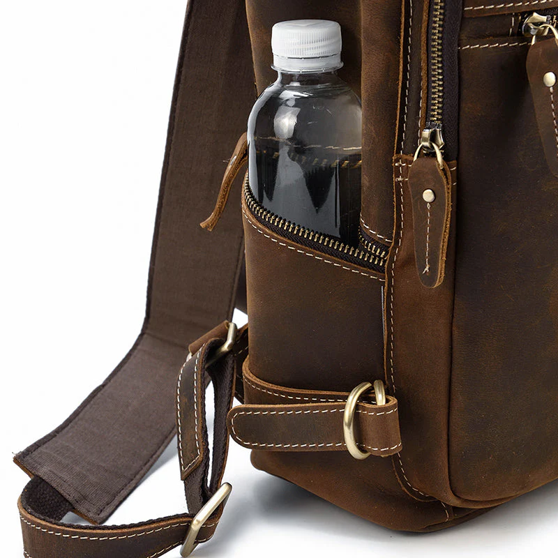 Leather Rucksack Backpack | NOVOA - Image 23