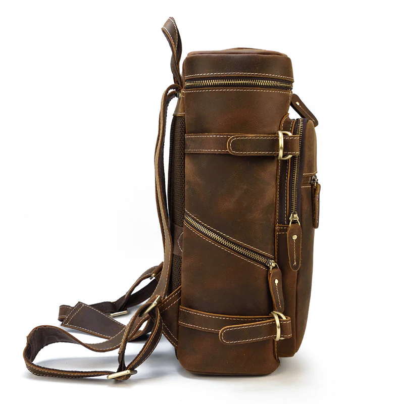 Leather Rucksack Backpack | NOVOA - Image 4