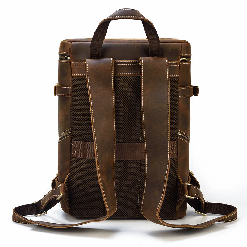 Leather Rucksack Backpack | NOVOA - Image 5