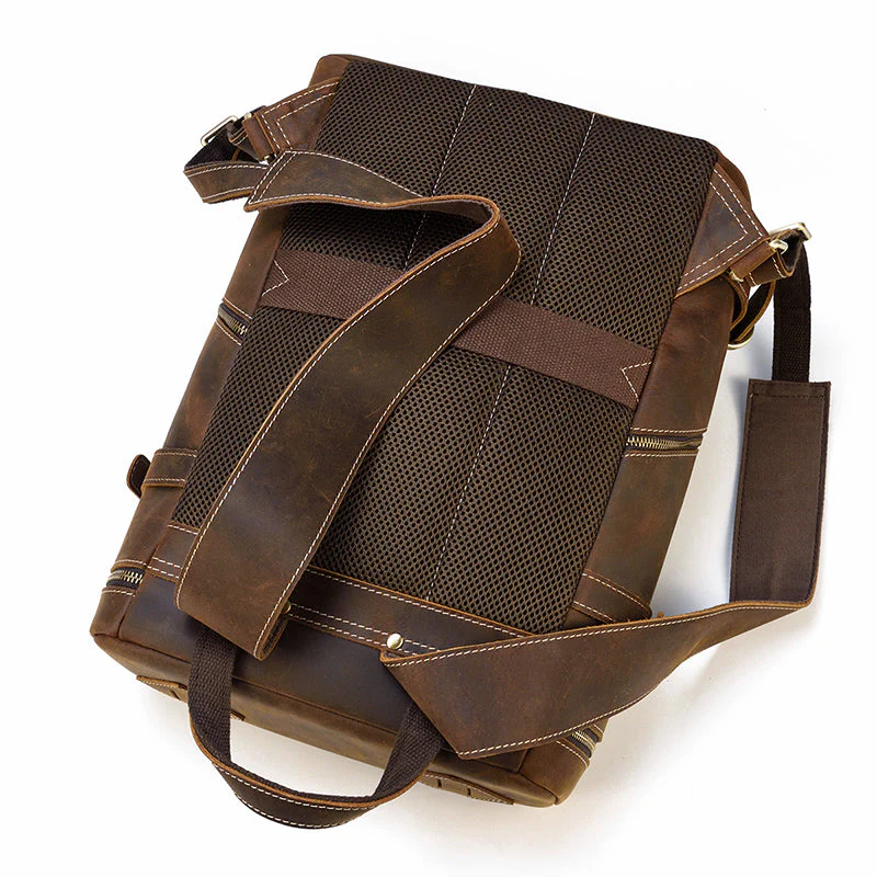 Leather Rucksack Backpack | NOVOA - Image 9