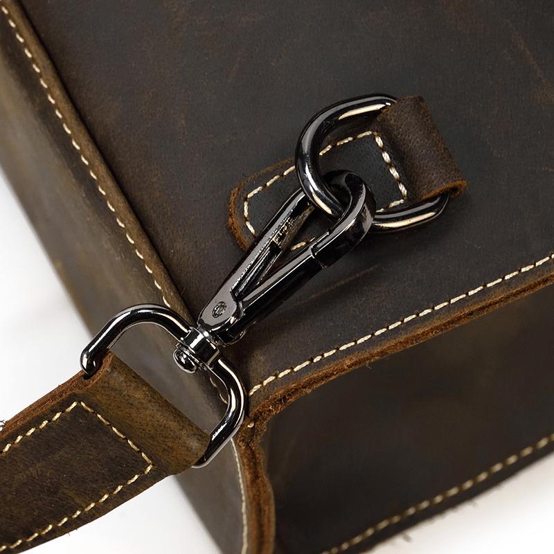 Leather Rucksack Handbag | TYA - Image 13