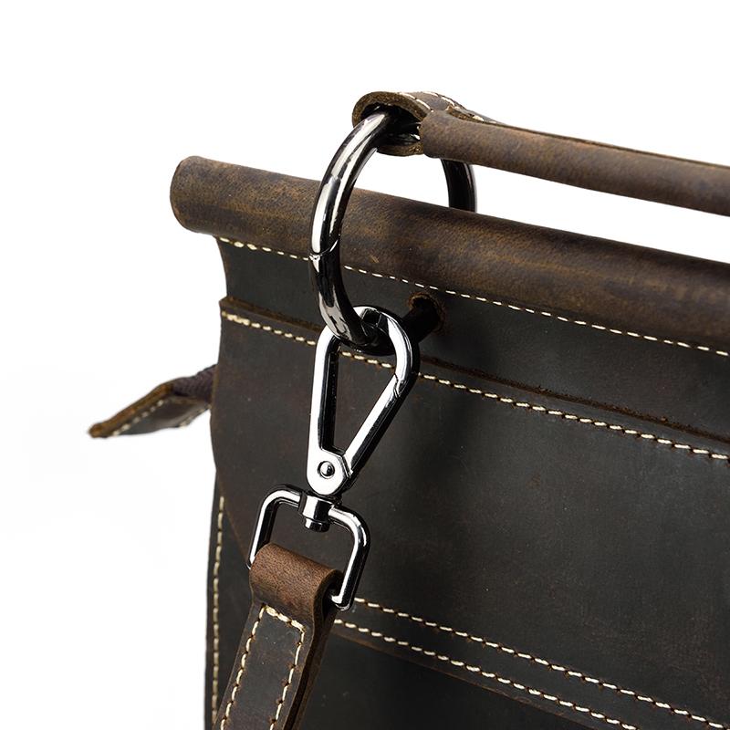 Leather Rucksack Handbag | TYA - Image 14