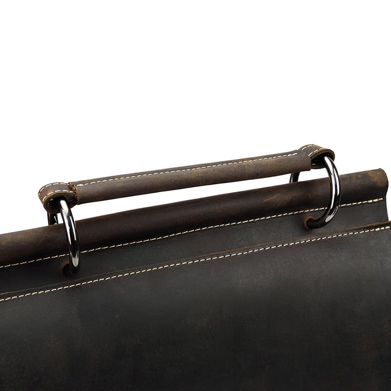 Leather Rucksack Handbag | TYA - Image 17