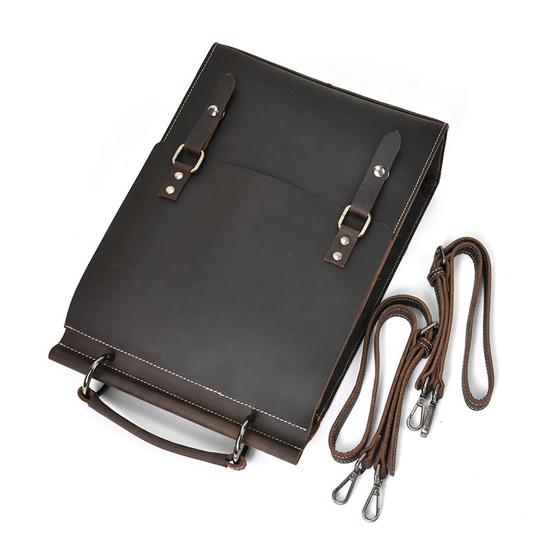 Leather Rucksack Handbag | TYA - Image 8