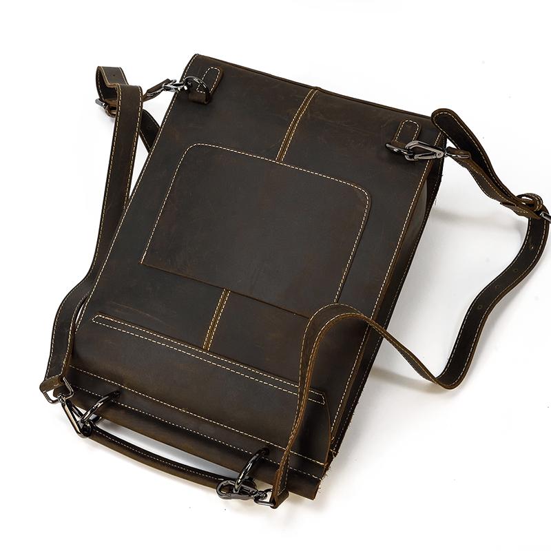 Leather Rucksack Handbag | TYA - Image 9