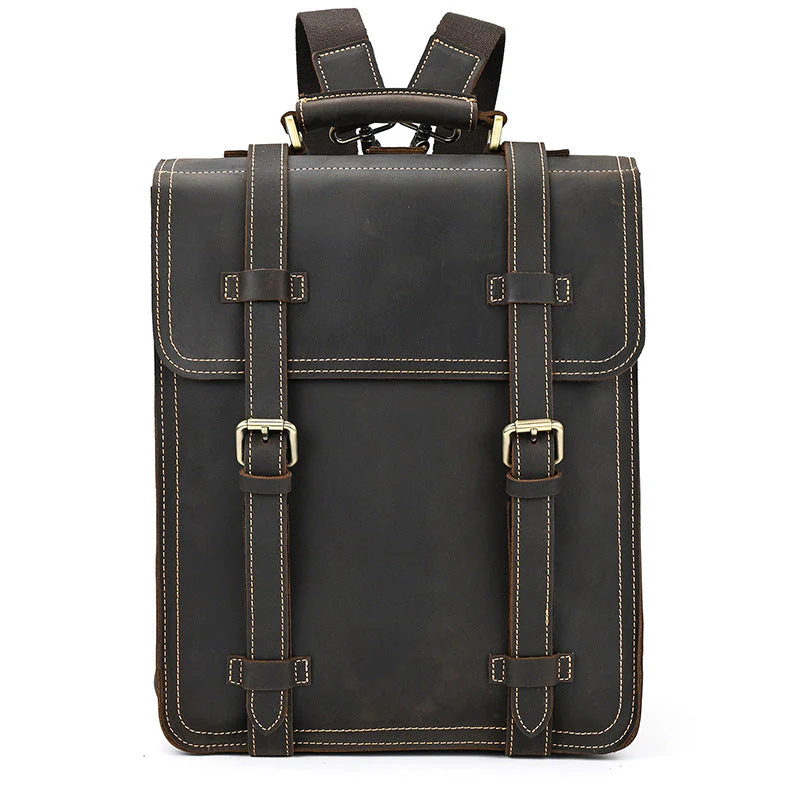 Ladies Leather Rucksack | EVOA - Image 2
