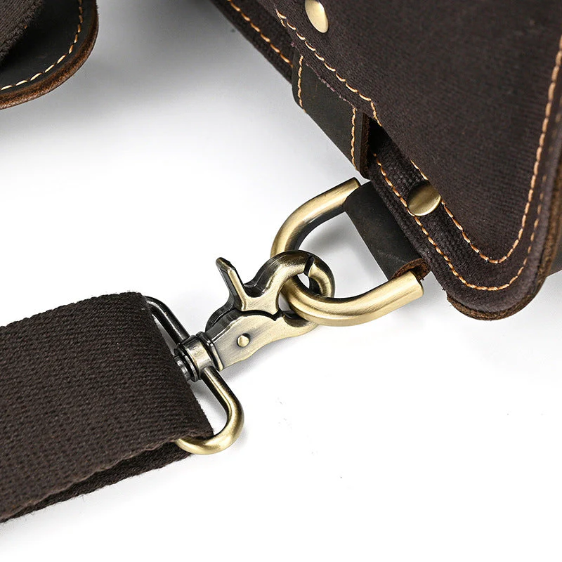 Ladies Leather Rucksack | EVOA - Image 22