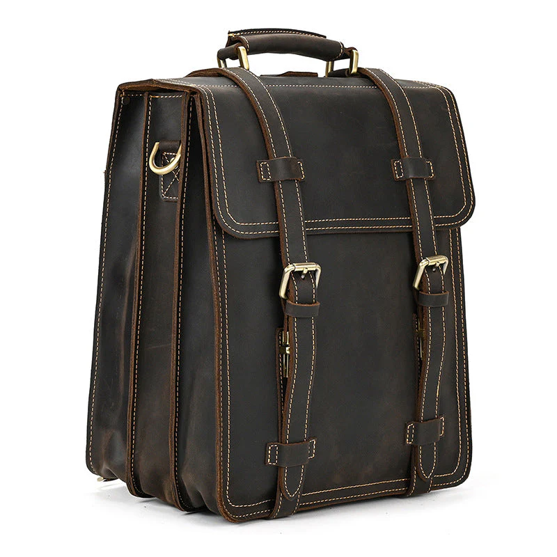 Ladies Leather Rucksack | EVOA - Image 3
