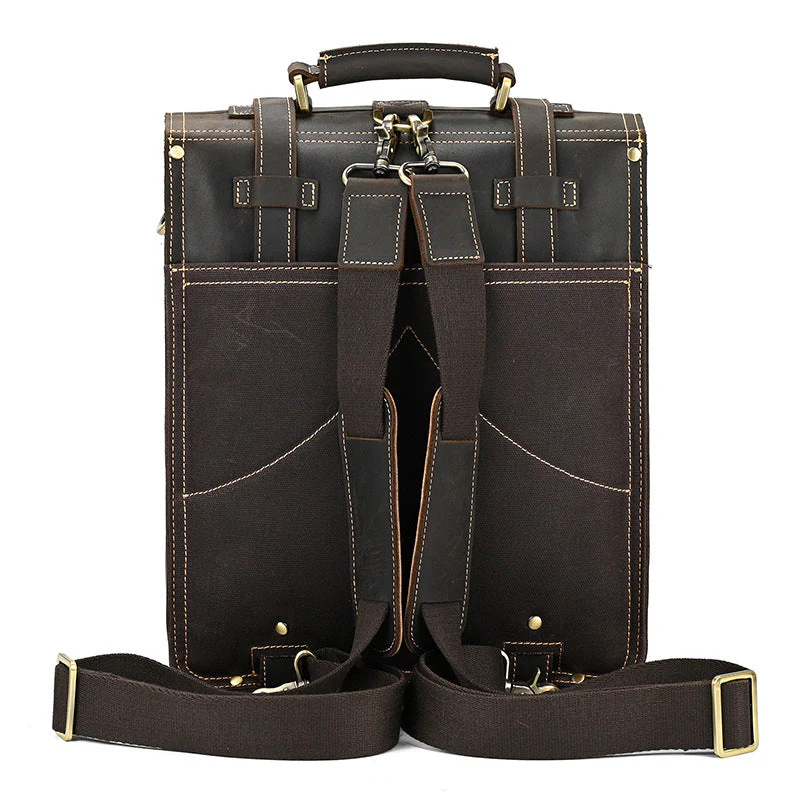 Ladies Leather Rucksack | EVOA - Image 5