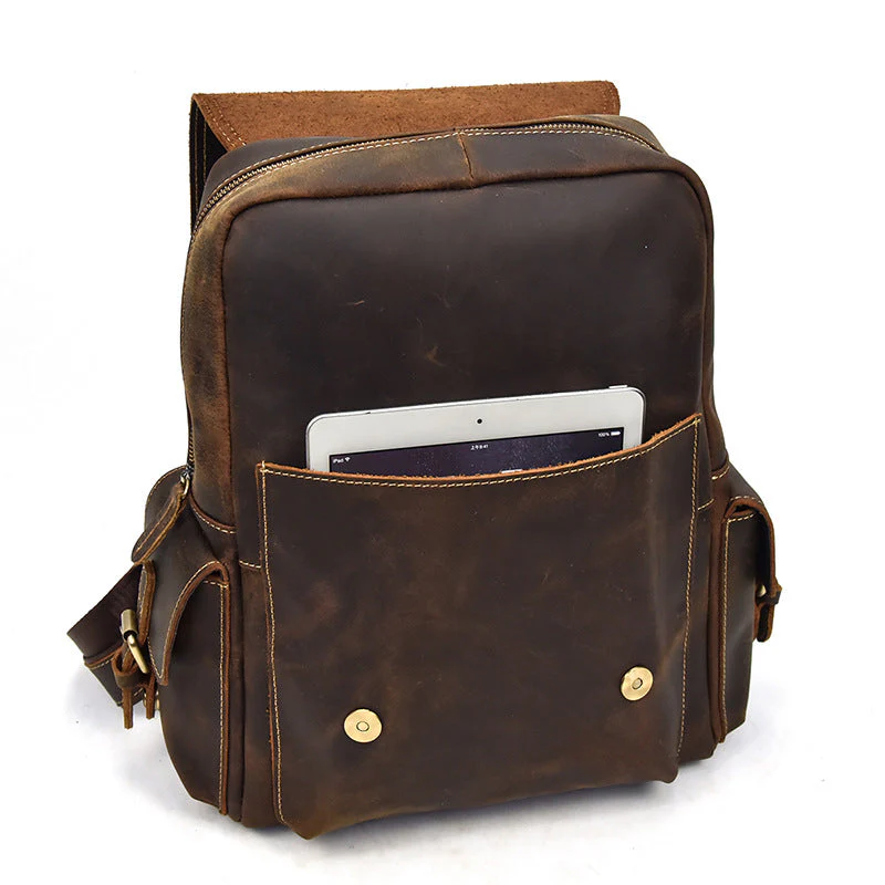 Women's Leather Rucksack | UMEA - Image 11
